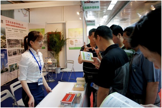 Wincell 赢胜外墙保温系列产品亮剑——第六届中国国际墙材展览会 Wincell 赢胜外墙保温系列产品亮剑——第六届中国国际墙材展览会