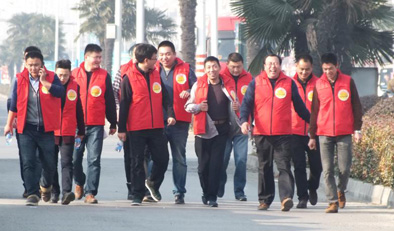 “一诺千金”——2015年赢胜26.8公里新年长跑 “一诺千金”——2015年赢胜橡塑保温26.8公里新年长跑