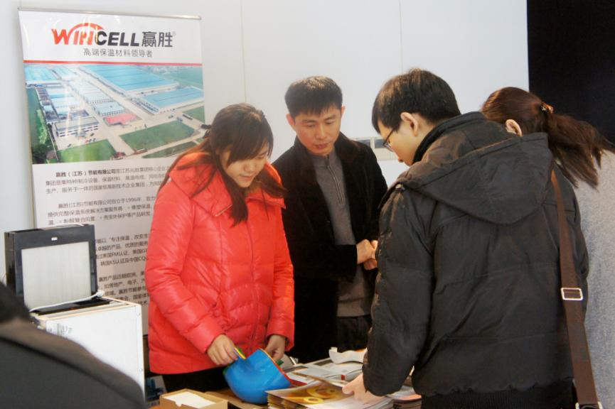 中国勘察设计协会建筑环境与设备分会 上海市委员会年会圆满落幕 赢胜橡塑在企业展厅上展示橡塑保温产品
