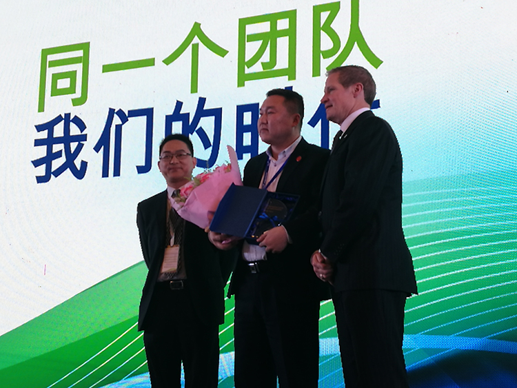 赢胜节能集团再获江森自控2016亚洲卓越供应商 赢胜节能集团再获江森自控2016亚洲卓越供应商